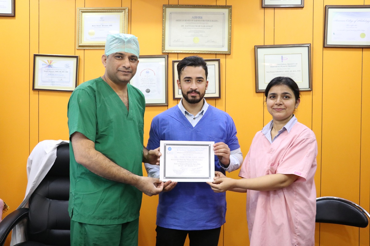 hair transplant training courses in india