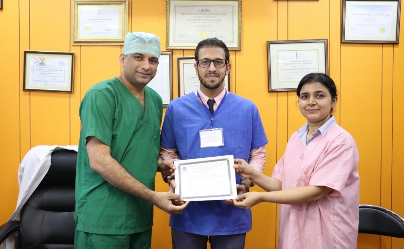 best hair transplant training courses in india
