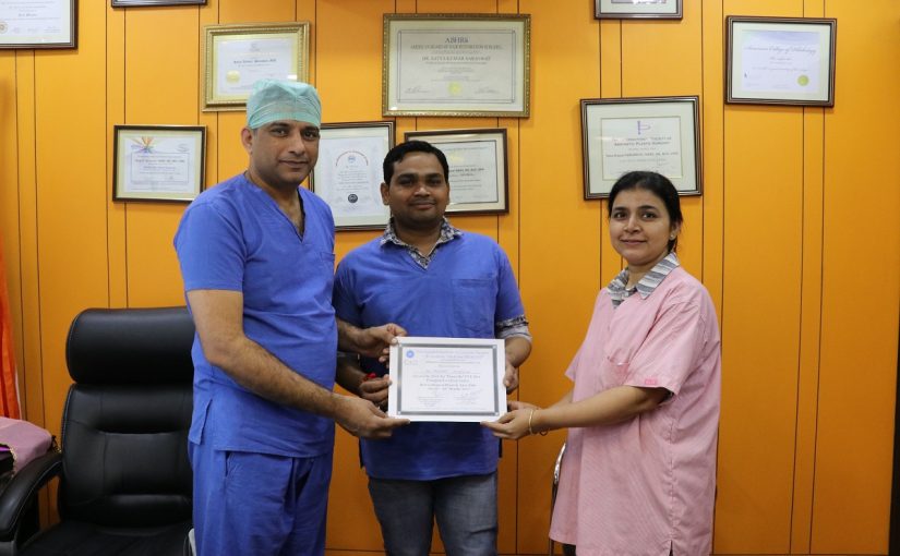 best hair transplant training courses in india